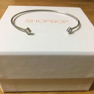 Shashi Sterling Silver Ava Cuff Bracelet